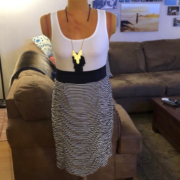 Striped Pencil skirt - Picture 9 of 9